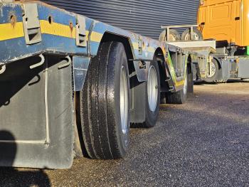 Scania R410 6x2 / RETARDER + NOOTEBOOM DIEPLADER